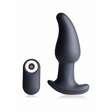 Gyro M Gebogen Rimming Plug met Afstandsbediening