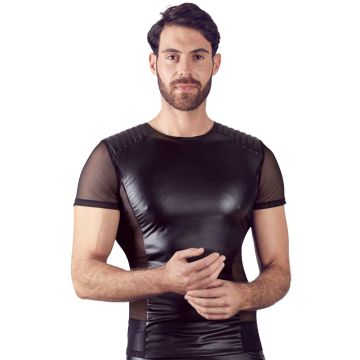 Heren Shirt in Biker Stijl