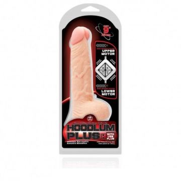 Hoodlum Plus Vibrerende Realistische Dildo 23 CM