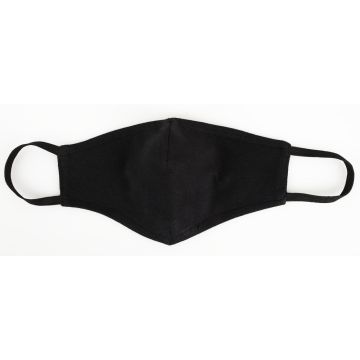 Katoenen Mond Masker voor Heren - Zwart