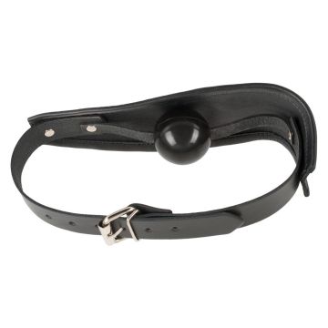 Leren Mondknevel met Bal - Zado