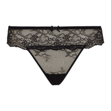 LingaDore Daily Lace String - Zwart