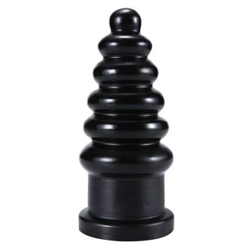 Lusty XXL Buttplug Ribbed - Met Zuignap-lusty-xxl-buttplug-ribbed-los.jpg
