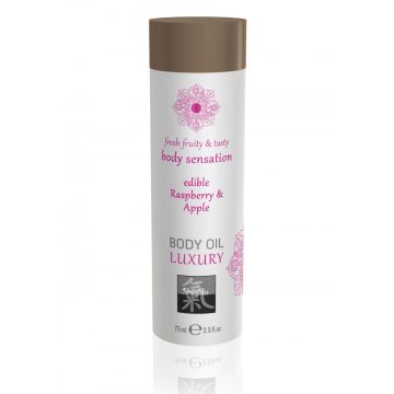 Luxe Eetbare Body Olie - Framboos