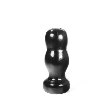 Dark Crystal Zwarte Buttplug Manuel - 15 cm