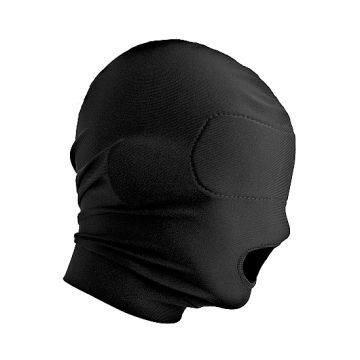 Masker met Open Mond - Zwart
