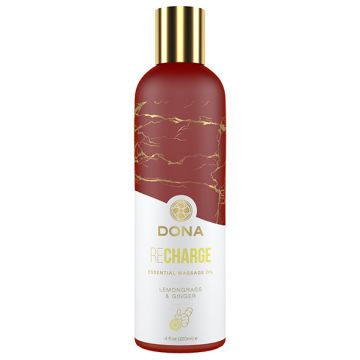 Massage Olie Recharge Citroengras & Gember 120 ml
