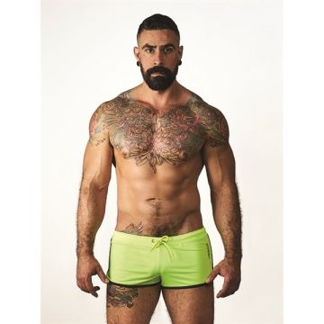 Mister B Urban Ibiza Short - Geel