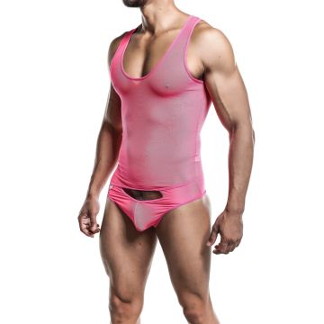 MOB Sexy Sheer Body - Knalroze