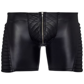 NEK -  Boxer met Glanzende Delen en Rits