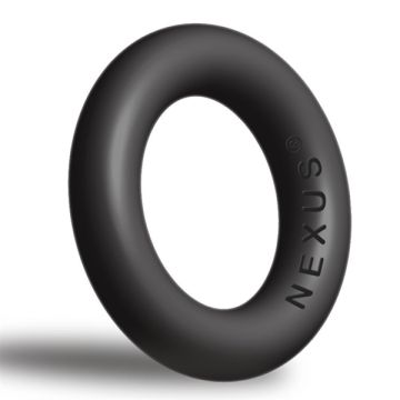 Nexus Dikke Siliconen Cockring - Zwart