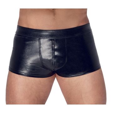 Noir Handmade Slangenprint Broekje Kort - Zwart