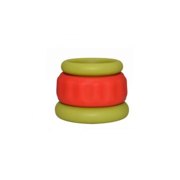 2 in 1 Cockring en Ballstretcher Set - Kiotos