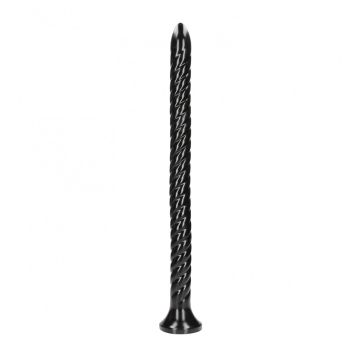 XXL Dildo Swirled Anal Snake - 54 cm