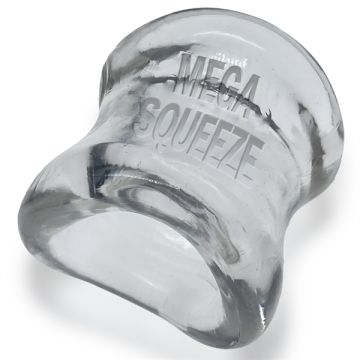 Oxballs Mega Squeeze Ergofit Ballstretcher - Clear