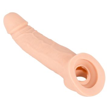Penis Sleeve met Verlenging - Huidskleur