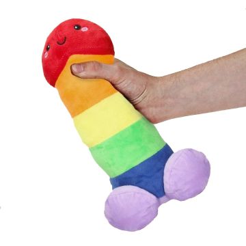 Piemel Knuffel Regenboog 30 cm