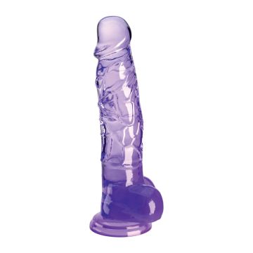 Realistische Dildo King Cock 22 cm - Paars