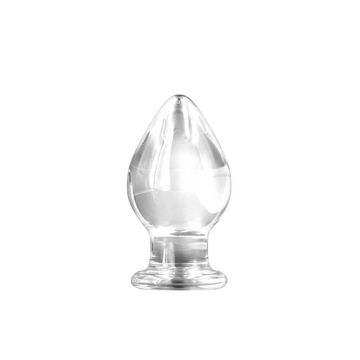 Buttplug Renegade Glas - Transparant
