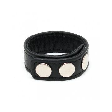 Rimba Leren Cockring met Drukknopen - Zwart-rimba-leren-cockring-met-drukknopen-zwart.jpg