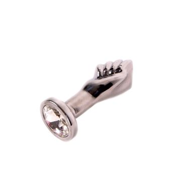 RVS Buttplug met Gesloten Vuist en Siersteen-rvs-buttplug-met-gesloten-vuist-en-siersteen.jpg