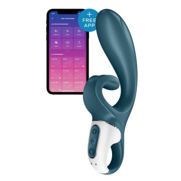Satisfyer Hug Me Rabbit Vibrator - Blauw