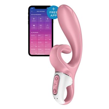 Satisfyer Hug Me Rabbit Vibrator - Roze