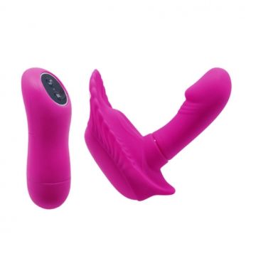 Schelpvormige Vibrator met Afstandsbediening