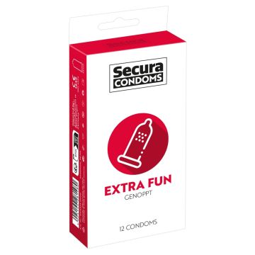Secura Extra Fun Condooms - 12 Stuks