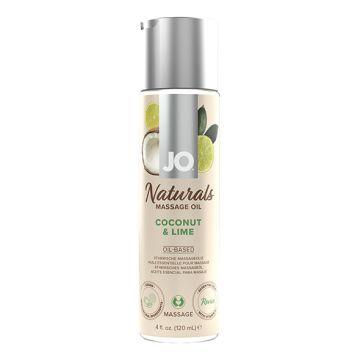 System JO - Naturals Massage Olie Kokosnoot & Limoen