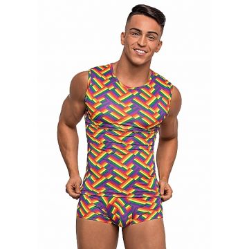 Tank Top met Multiprint