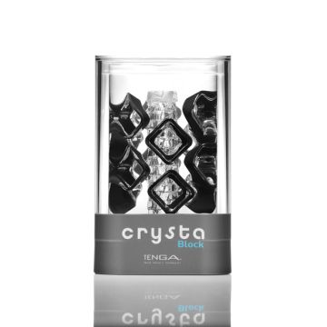Tenga Masturbator Crystal - Zwart