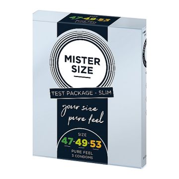 Test je maat Mister Size Slim