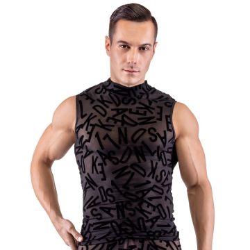 Transparante Top - Zwart