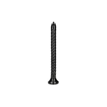 XXL Dildo Swirled Anal Snake - 44 cm