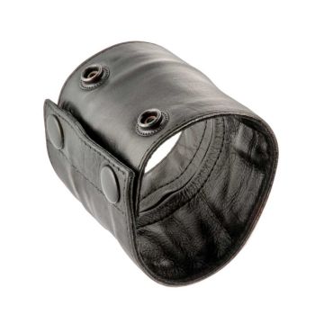 Zachte Lederen Brede Polsportemonnee