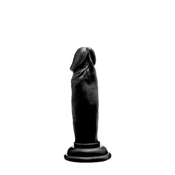 Zwarte Realistische Dildo met zuignap - 15 cm