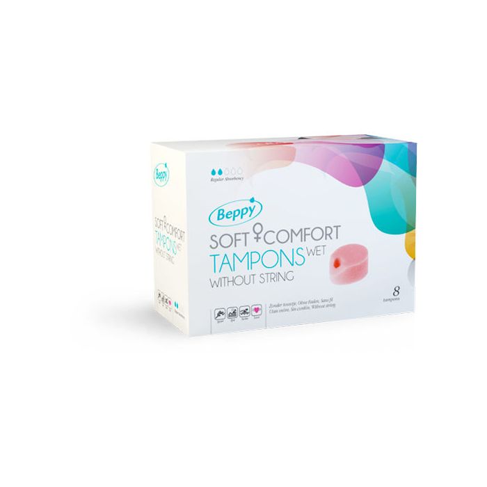 Beppy Soft + Comfort Tampons Wet 2 stuk Sextoyland