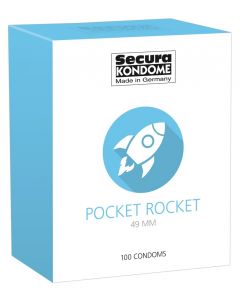 Secura Pocket Rocket Condooms - 100Stuks
