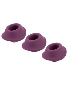Womanizer Vervangingskapjes 3 stuks paars