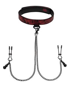 FSOG halsband met tepelklemmen
