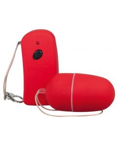 Rood vibrerend ei
