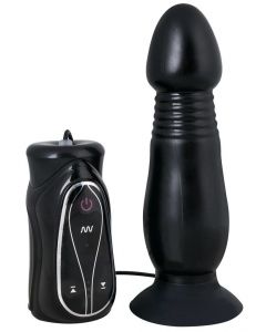 Buttplug met stootfunctie