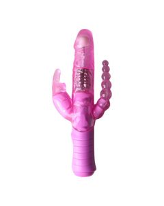 Drie dubbele rabbit vibrator 