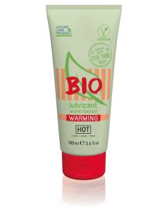 BIO Verwarmend Waterbasis Glijmiddel - 100ml