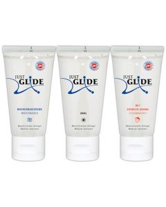 Just Glide Glijmiddel 3-Pack