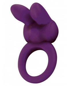 EOS Vibrerende Rabbit Cockring - Paars
