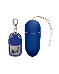 10 Speed Vibrerend Eitje - Blauw