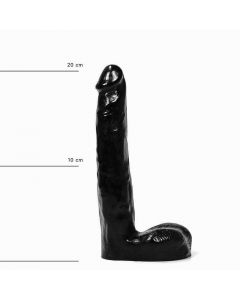 All Black - Zwarte Realistische Dildo 21 CM kopen