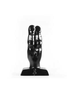 ZiZi Two Finger Buttplug - Zwart